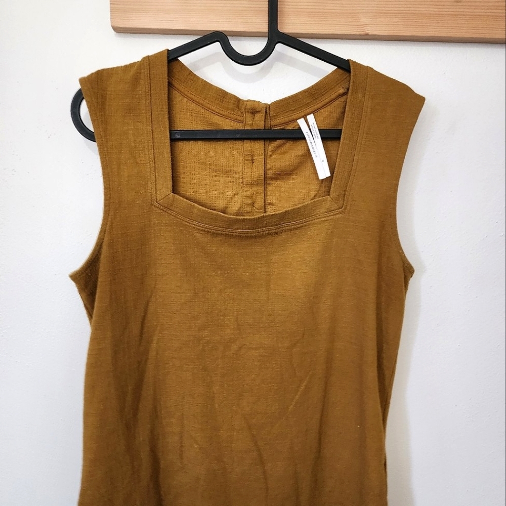 Anthropologie Square Neck Tank Sz S